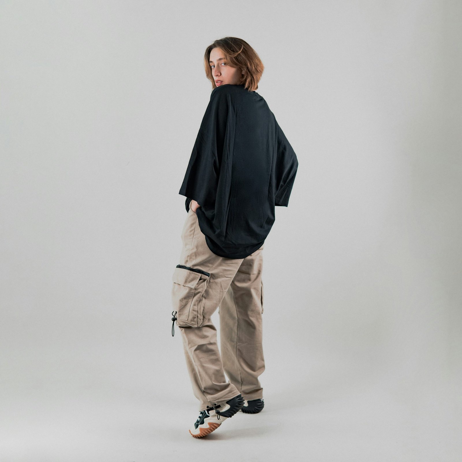 Oversized sweat shirt