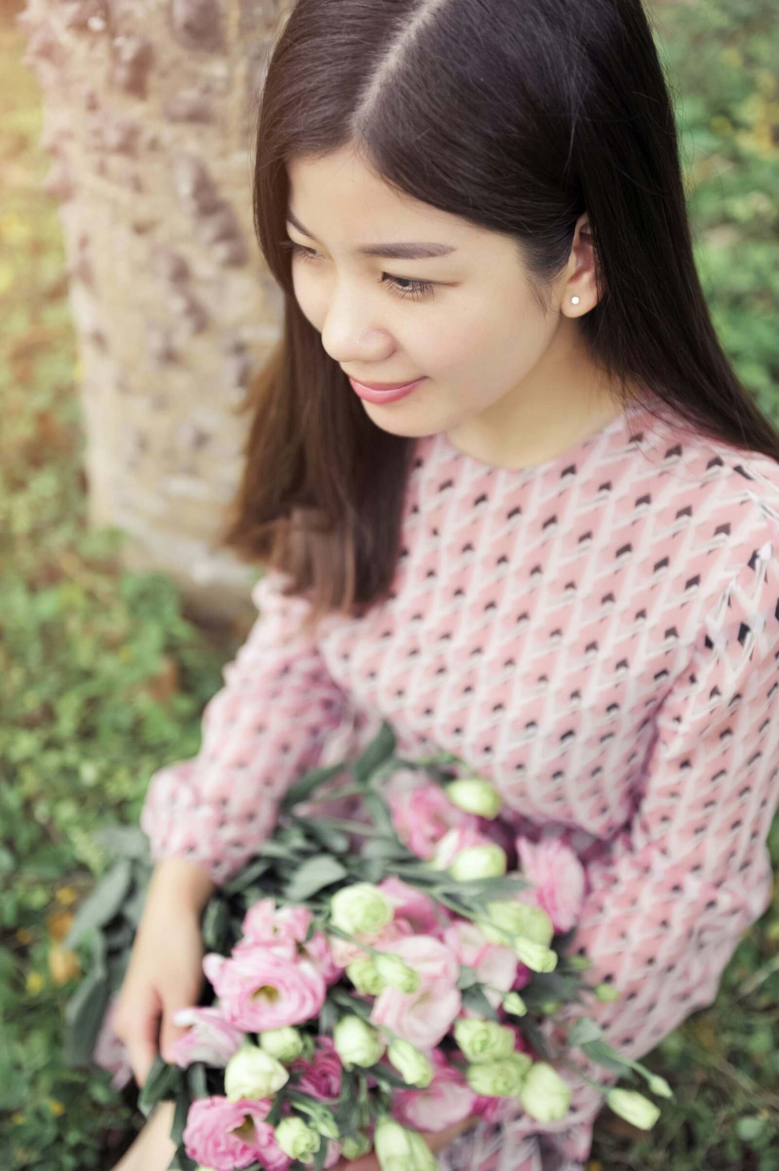 Pink Slim Fit Sweaters - Image 6