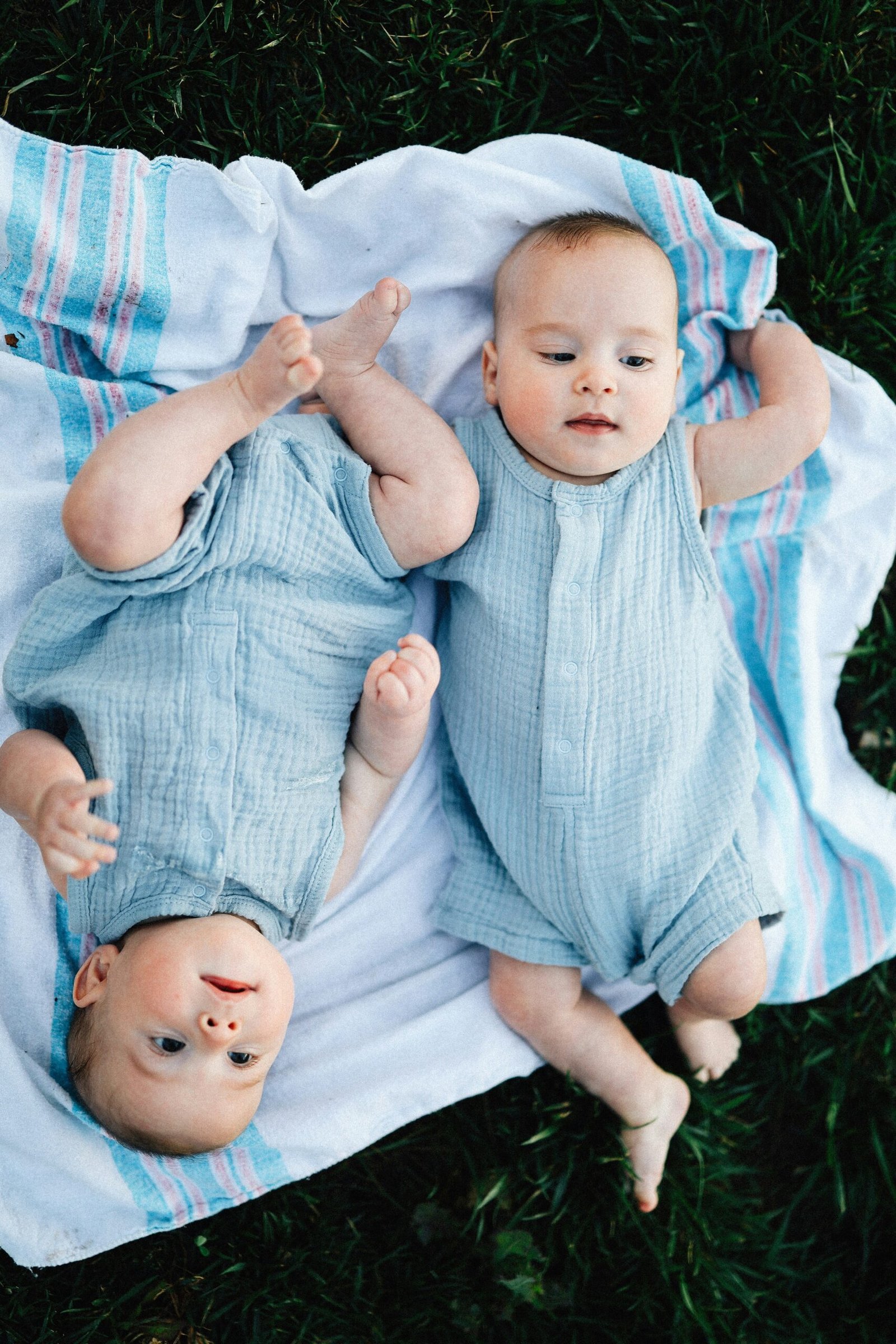 Blue Rompers for kids