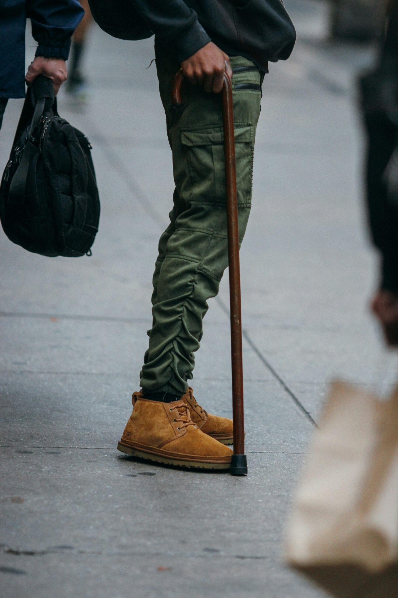 Tapered cargo pants