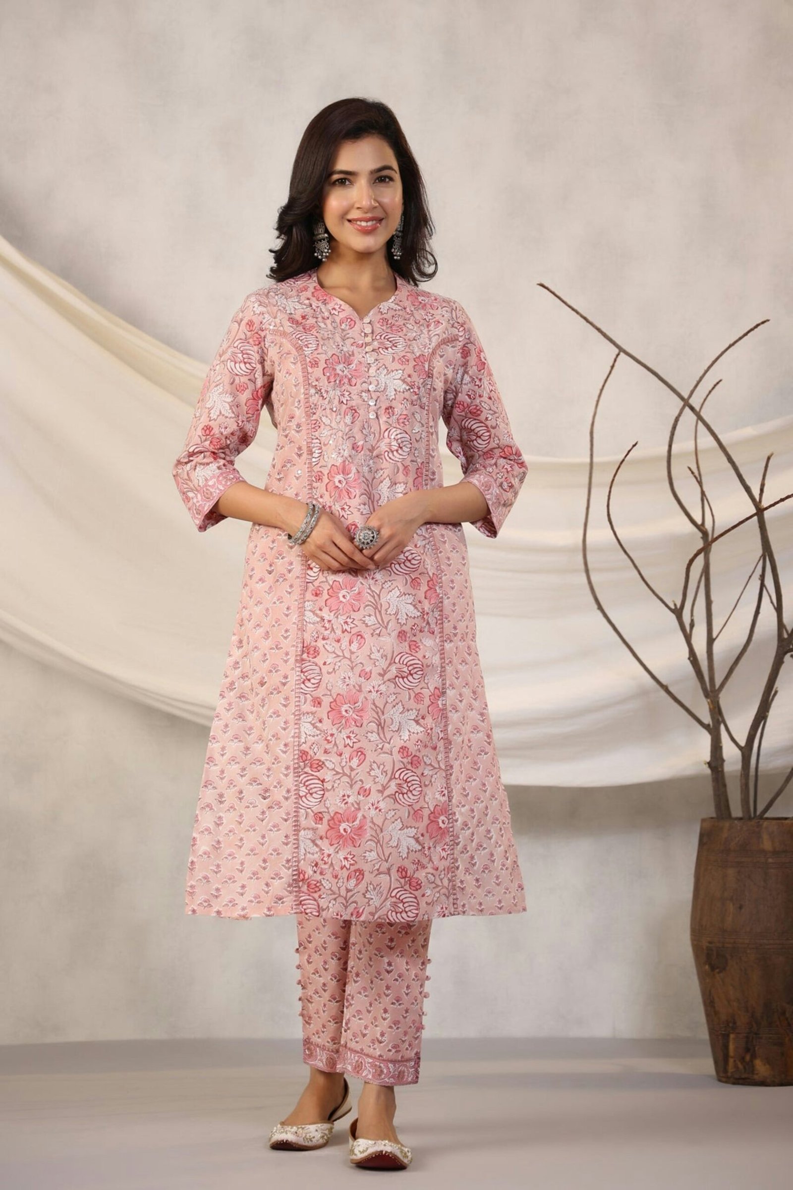 Floral kurti for women
