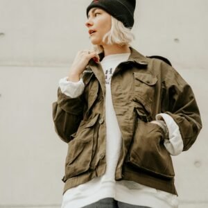 Parka puffer jacket for women